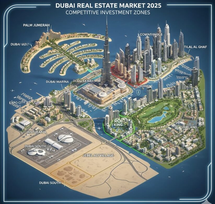بهترین مناطق دبی برای سرمایه گذاری