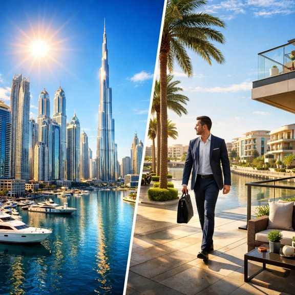 راهنمای کامل زندگی در دبی 2025: از رویا تا واقعیت در پیشرفته‌ترین شهر جهان