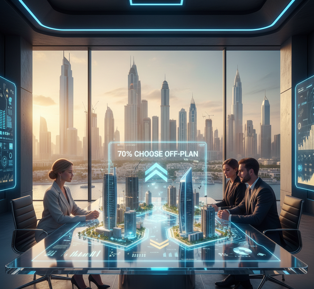 سرمایهگذاری در املاک پیشفروش دبی؛ چرا ۷۰ درصد خریداران پروژههای آفپلن را انتخاب میکنند؟